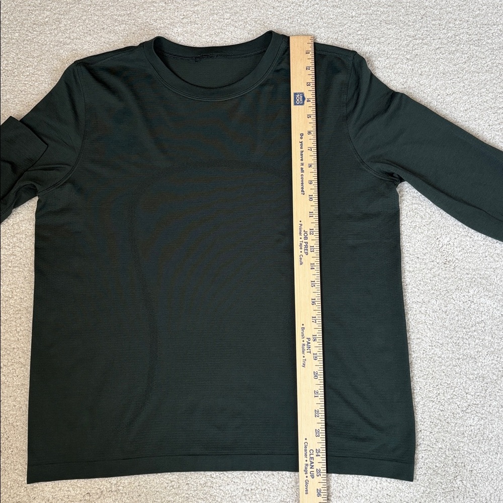 Rare Lululemon Rainforest Green Swiftly Relaxed‎ LS Top Women 6 New Style - Picture 9 of 11